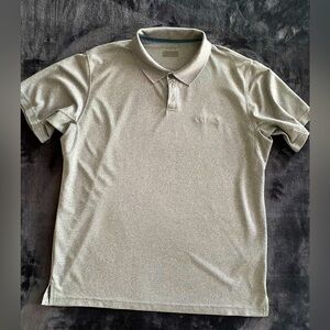 Columbia mens textured look polo